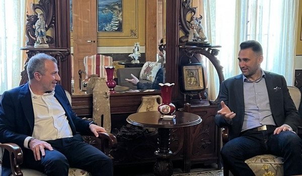 باسيل وتيمور جنبلاط يؤكدان على أهمية إجراء الانتخابات الرئاسية وتمتين الوحدة الوطنية
