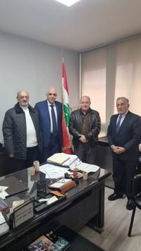 الاسمر يزور نقابة المحررين