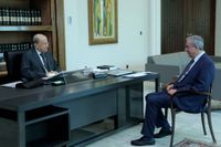 عون عرض مع فريد الخازن التحضيرات
لزيارة وزير خارجيّة الفاتيكان للبنان