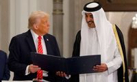 أمير قطر يبحث مع ترامب مساعي تثبيت التهدئة وخفض التصعيد