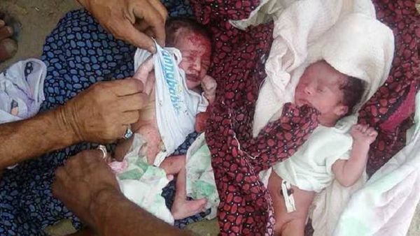 جريمة بحق الطفولة .. العثور على توأم حديث الولادة وسط المقابر بأسوان