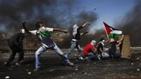 إصابة 145 فلسطينياً خلال مواجهات في الضفة الغربية