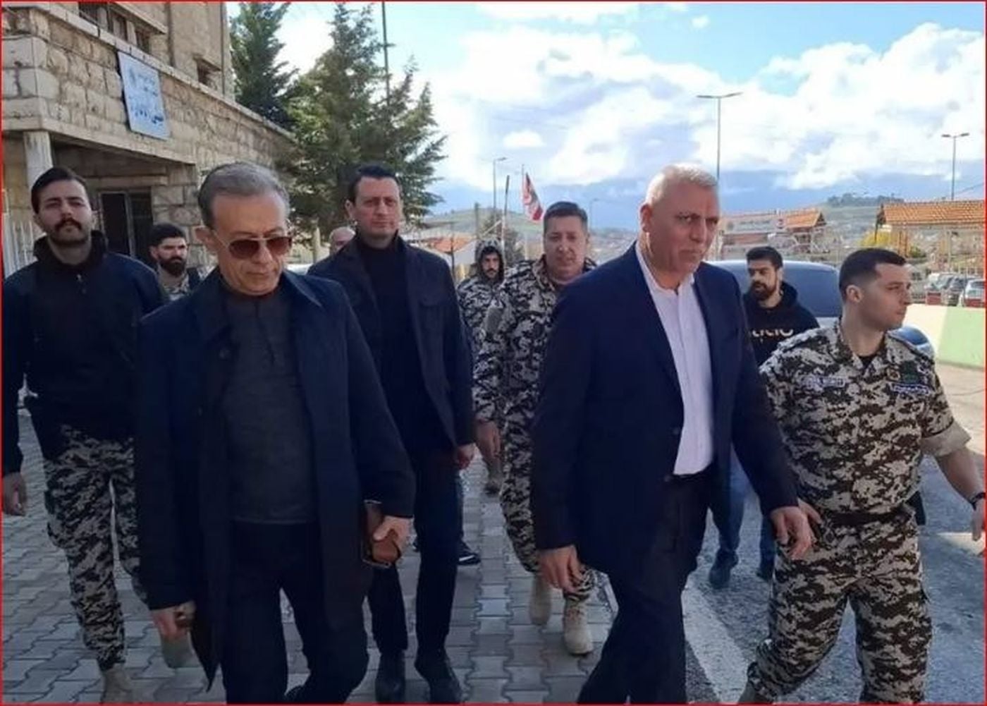 شقير يفتتح مركز العبودية الحدودي ويعلن جهوزيته