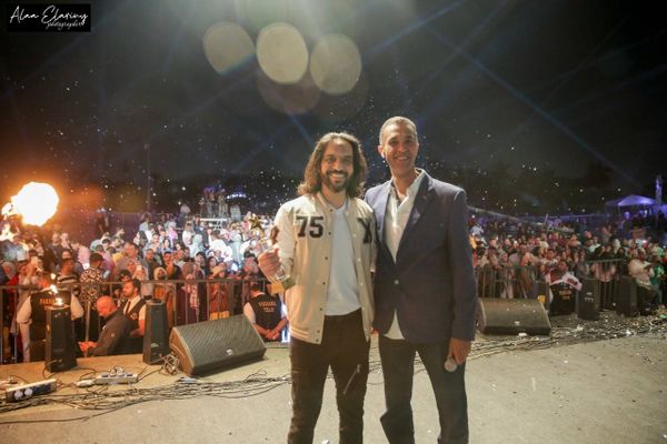 احمد سعد ورامي جمال وبهاء سلطان يتألقون في حفل العيد وسط لافتة انسانية من رامي جمال ولوك سعد وطرب بهاء سلطان