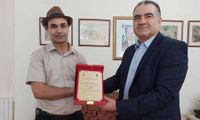 سفير لبنان في الجزائر كرم المخرج فؤاد روايسية