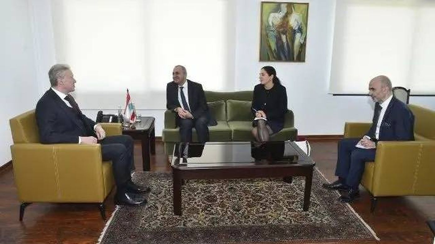 رجي يستقبل ممثل المنظمة الدولية للفرنكوفونية ويبحث سبل التعاون مع لبنان