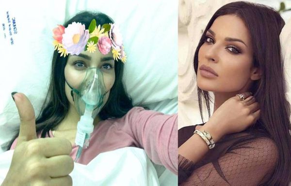 بالصورة: متى تغادر نادين نجيم من المستشفى؟