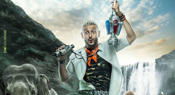 ضيف يغرق في "شلال" رامز جلال (فيديو)