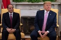 السيسي يدعو ترامب لوقف الحرب في الشرق الأوسط