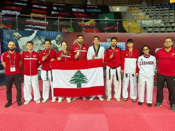 البطولة العربية في التايكواندو
خمس ميداليات ملونّة للبنان في اليوم الأول
بواسطة الراعي وعون وكيريللوس وسلمان وموصللي