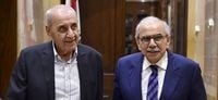 رئيس مجلس النواب نبيه بري يلتقي في هذه الأثناء رئيس الحكومة نواف سلام في عين التينة