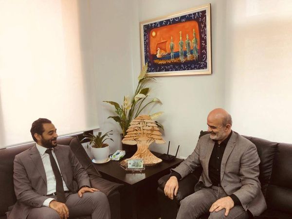 رئيس إتحاد بلديات قضاء بشري زار مدير عام وزارة الإقتصاد