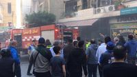 بالصور.. إنفجار قارورة غاز داخل احد المطاعم في عائشة بكار-بيروت