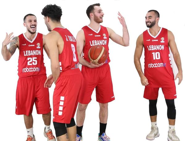 بالصور - تشكيلة منتخب لبنان لكرة السلة قبل لقاء إندونيسيا الليلة.. "يلا لبنان"