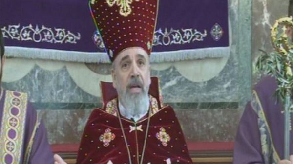 عيد الشعانين بكاتدرائية الارمن الارثوذكس في انطلياس