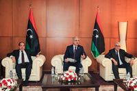 حفتر يلتقي بمنافسيه في الانتخابات الرئاسية