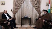 نصرالله يبحث مع عبد اللهيان التطورات في لبنان والمنطقة