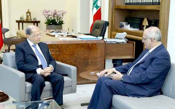 عون بحث وحسن خليل الاوضاع المالية