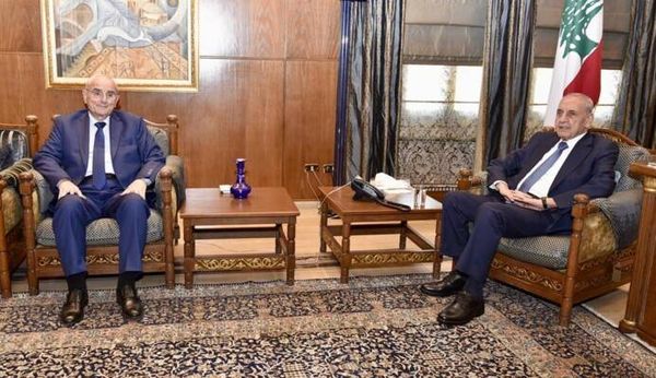منسى بحث مع عون وبري الأوضاع الأمنية