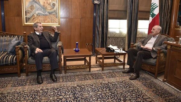 بري يستقبل الفرزلي ووفد كتاب العدل في عين التينة