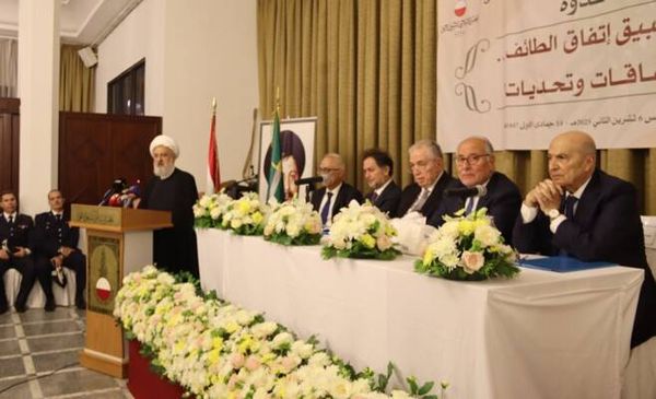 الخطيب: لعقد مؤتمر وطني لاستكمال تنفيذ اتفاق الطائف