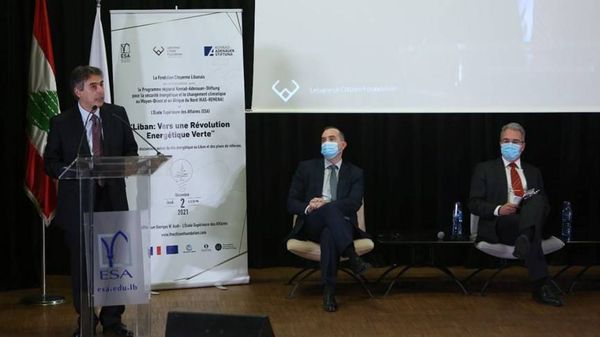 سلسلة نقاشات بعنوان "لبنان نحو طاقة مُتجددة خضراء"
بيفاني: سيتمّ الإعلان عن دراسة حول
خيارات لإدارة أصول الغاز في المياه اللبنانيّة
