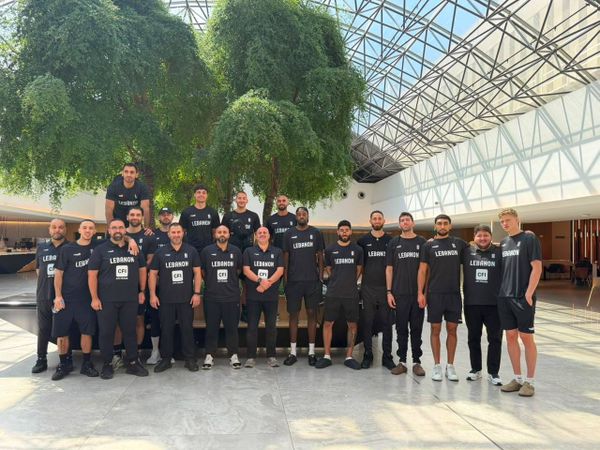 بعثة منتخب لبنان للرجال بكرة السلة غادرت إلى جورجيا وتواجه منتخبها الأربعاء