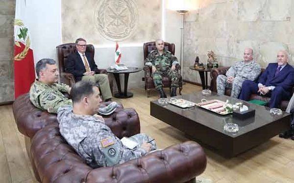 قهوجي بحث ووفد أميركي
التعاون العسكري