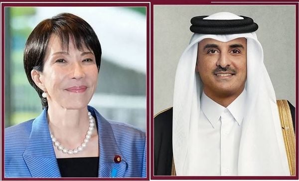 التصعيد في المنطقة محور اتصال أمير قطر مع رئيسة وزراء اليابان