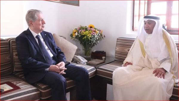 الجميّل استقبل السفير الكويتي وبحثا العلاقات الثنائية