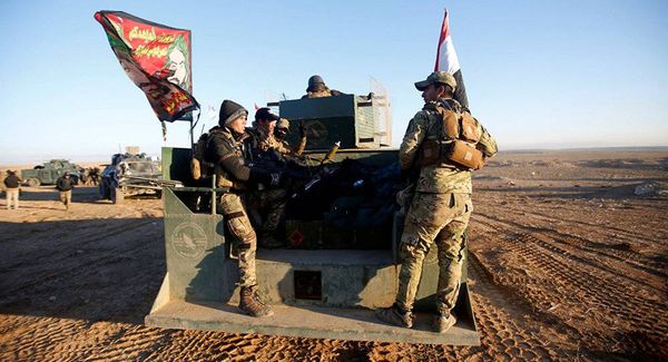 قوات الحشد الشعبي تحرر مجموعة قرى على الساحل الأيمن للموصل