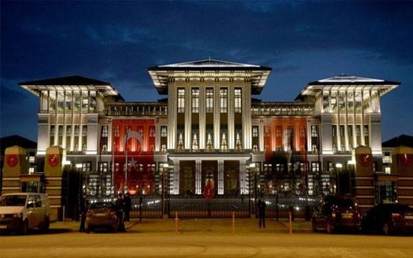 تضخم نفقات قصر اردوغان الجديد