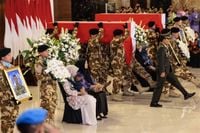 جاكرتا تخرج بالآلاف لتكريم جنود إندونيسيين استشهدوا جنوبي لبنان