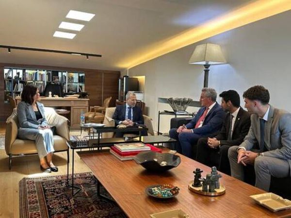 باسيل بحث مع السيناتور الفرنسي ستيفان رافييه الانسحاب 