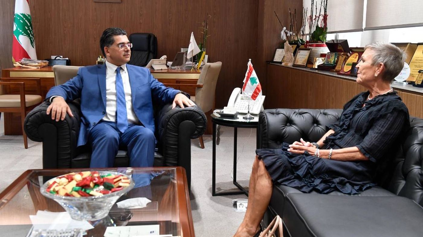 مرقص يسلّم سفيرة فنلندا مذكرة احتجاج على استهداف الإعلاميين