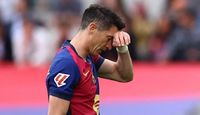 ليفاندوفسكي إلى الدوري الأميركي بعد مغادرة برشلونة الإسباني