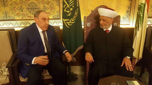 المفتي دريان استقبل النائب السابق وجيه البعريني