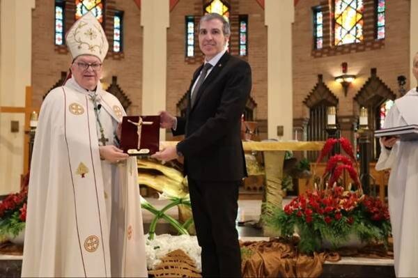 المطران تابت يحيّي عيد مار مارون في كندا ويشدد على وحدة لبنان وسلامه