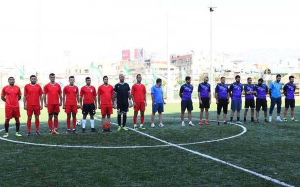 مباراة ودية في كرة القدم
بين فريق الامن الداخلي وقدامى الانصار