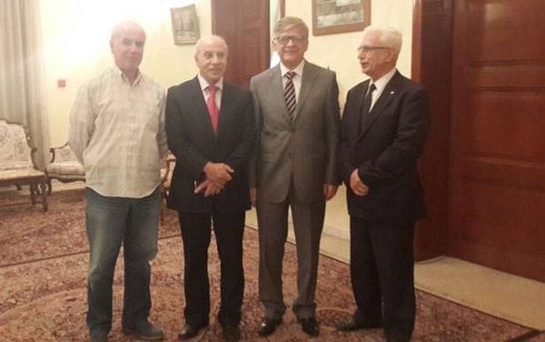 وفد من «الديموقراطيّة»زار زاسبيكين