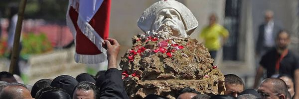 مسيرة البطريرك الاخيرة من الأشرفية الى الصرح البطريركي