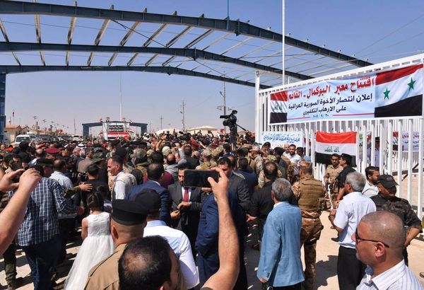 افتتاح معبر القائم بين سوريا والعراق يدشن مرحلة جديدة