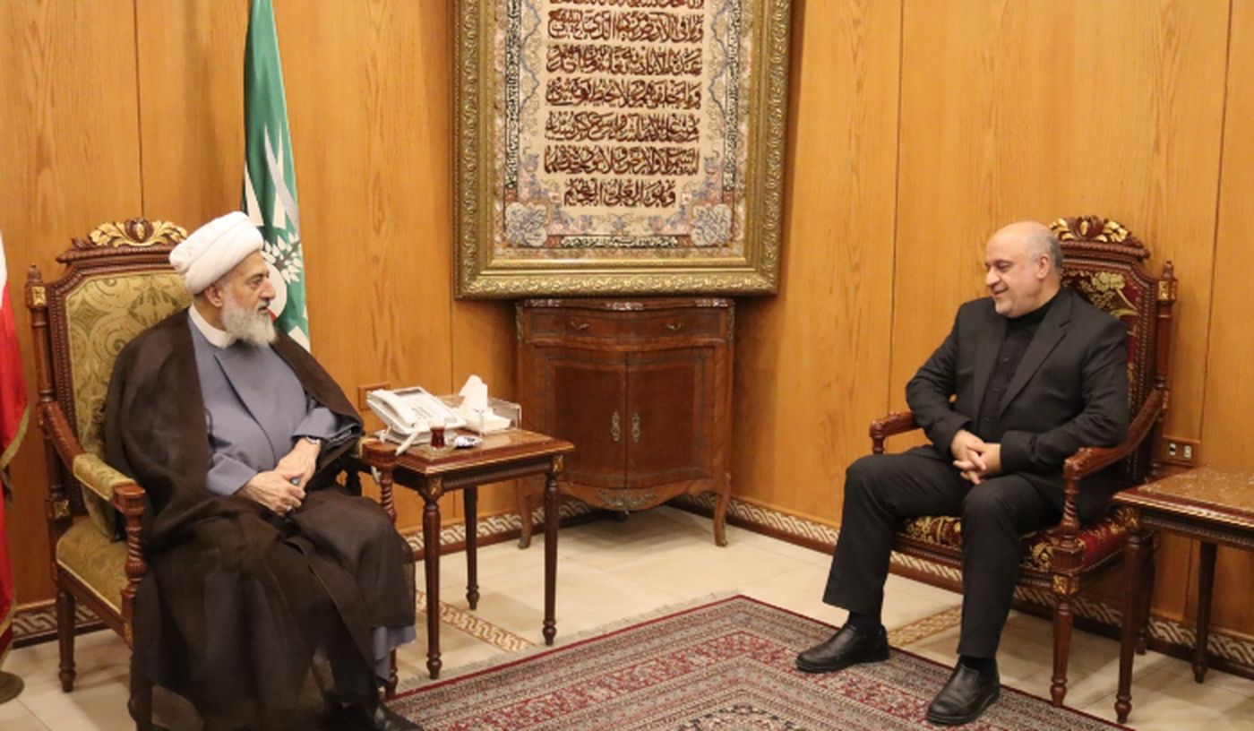 الخطيب استقبل السفير الايراني