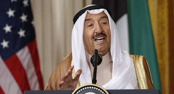 برقية من أمير الكويت لشخصية مخضرمة