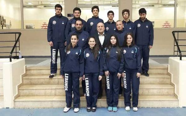 بعثة لبنان للمبارزة الى بطولة العالم