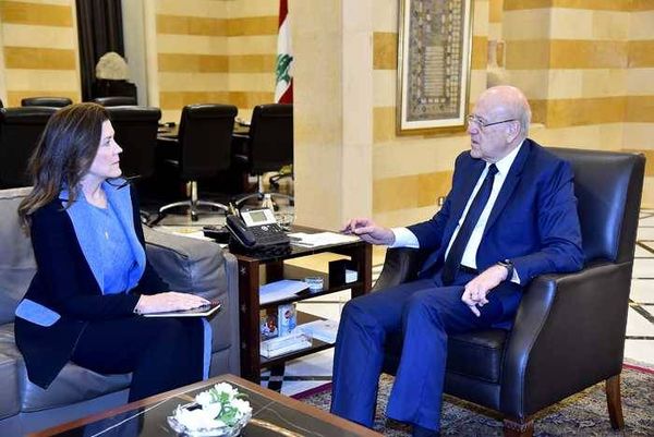 ميقاتي خلال استقباله شيا: الإعتداء على السفارة الأميركية إعتداءٌ على سيادة لبنان