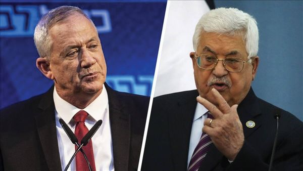 عباس يجتمع مع غانتس بمنزله: «لاستمرار التنسيق الأمني والمدني» وحماس تندد بـ«اللقاء الشاذ»