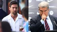 ليونيل ميسي يهدد عرش لابورتا في برشلونة