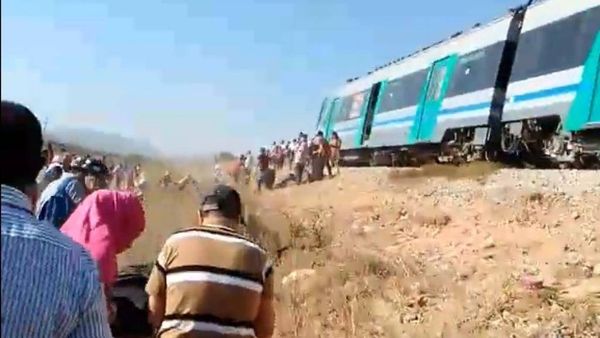 Crazy train' without conductor narrowly skirts disaster in Tunis