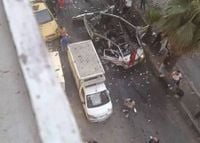 انفجار عبوة ناسفة بحافلة بجرمانا في دمشق